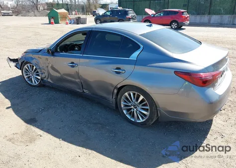 2021 Infiniti Q50 Luxe Awd from USA, damaged, VIN JN1EV7BR5MM751785
